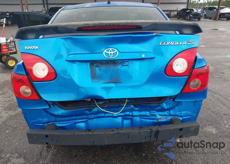 2007 Toyota Corolla S from USA, damaged, VIN 2T1BR32E87C803678